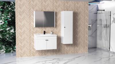 Aquanil Avien 65 BGN Aynalı Banyo Dolabı - 1
