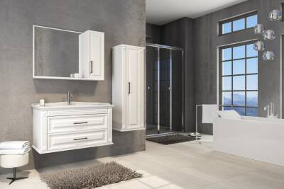Aquanil Moskova 100 Aynalı Banyo Dolabı - 1