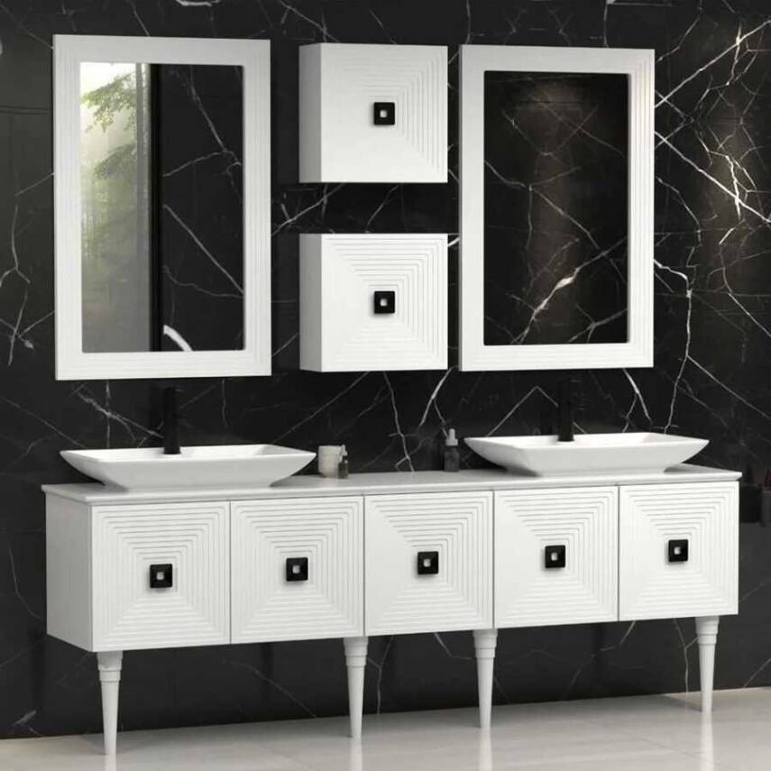 Aquanil Mostar 200 Aynalı Banyo Dolabı - 1