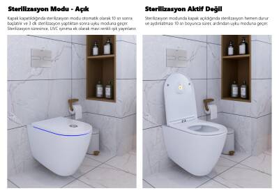 Bien - Magiclight %99.9 Hijyen Klozet Kapağı - 6