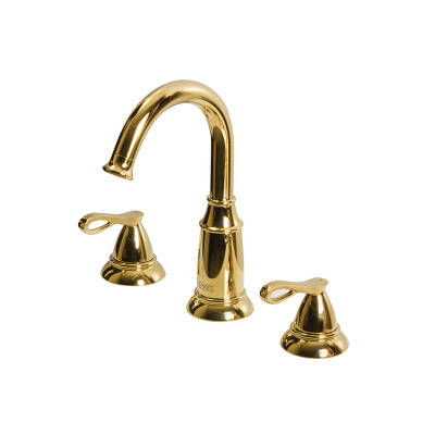 GOLDEN 3 DELİKLİ LAVABO BATARYASI - ALTIN - 2