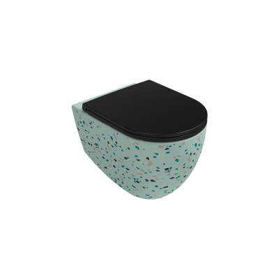 Infinity CleaRim Plus Asma Klozet Terrazzo Mint - 1