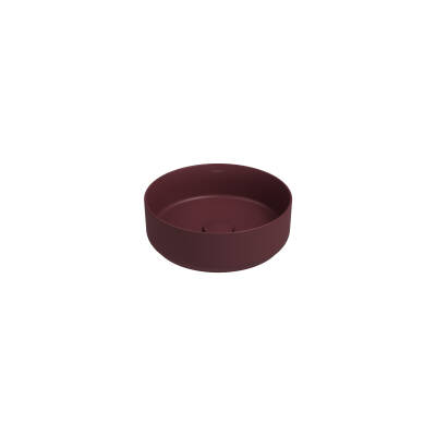 Infinity İnset Lavabo 36 cm Isvea Rustik Bordo - 1