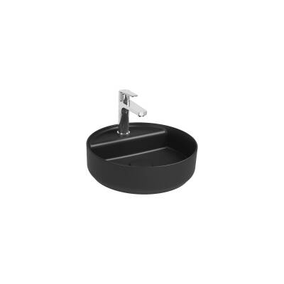 Infinity Tezgah Üzeri Lavabo 42 cm Siyah - 1