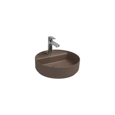 Infinity Tezgah Üzeri Lavabo 42 cm Vizon - 1