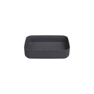 Infinity Tezgah Üzeri Lavabo 50 cm Antrasit - 1
