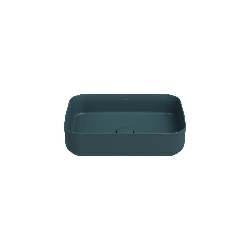 Infinity Tezgah Üzeri Lavabo 50 cm Petrol Yeşili - 1