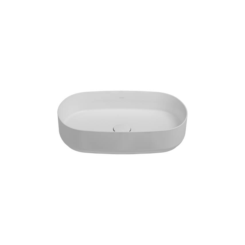 Infinity Tezgah Üzeri Lavabo 55 cm Beyaz - 1
