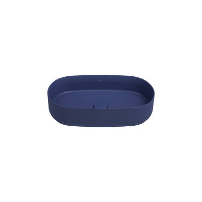 Infinity Tezgah Üzeri Lavabo 55 cm Isvea Mavisi - 1