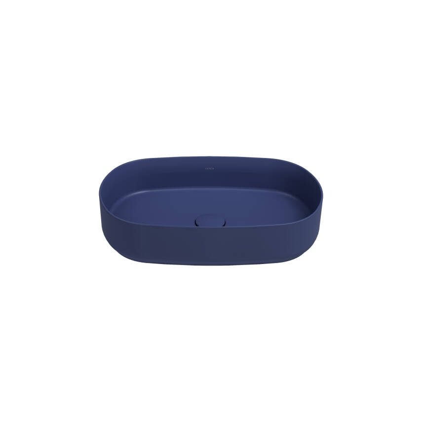 Infinity Tezgah Üzeri Lavabo 55 cm Isvea Mavisi - 1