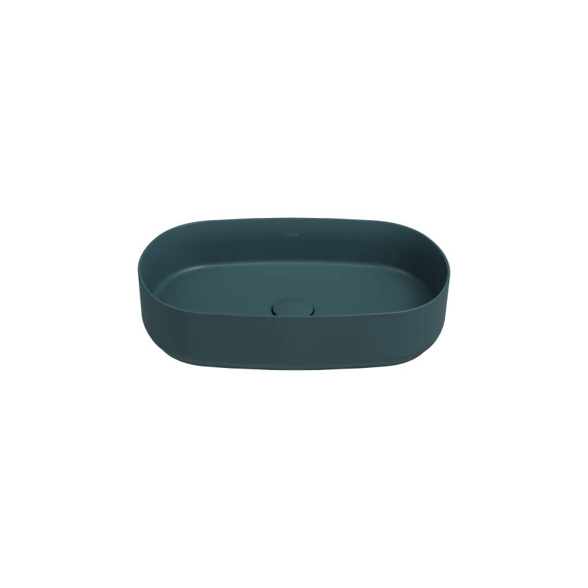 Infinity Tezgah Üzeri Lavabo 55 cm Petrol Yeşili - 1