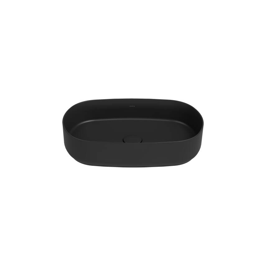 Infinity Tezgah Üzeri Lavabo 55 cm Siyah - 1