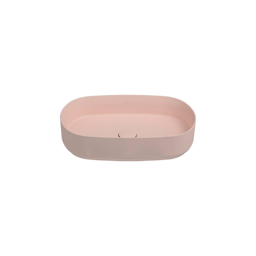 Infinity Tezgah Üzeri Lavabo 55 cm Somon - 1