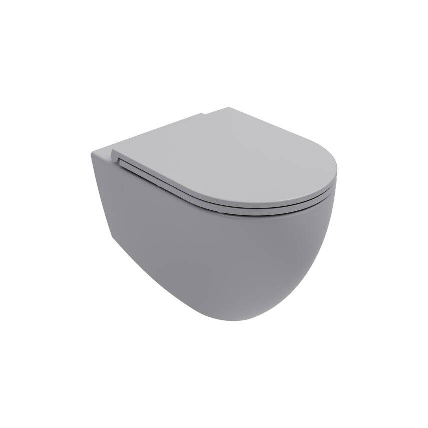 Isvea Infinity Clearim Plus Asma Klozet Taş Gri - 1