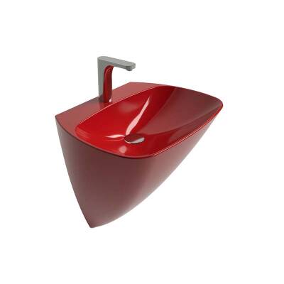 MONOBLOK LAVABOLAR MONO MONOBLOK LAVABO - PARLAK KIRMIZI - 2