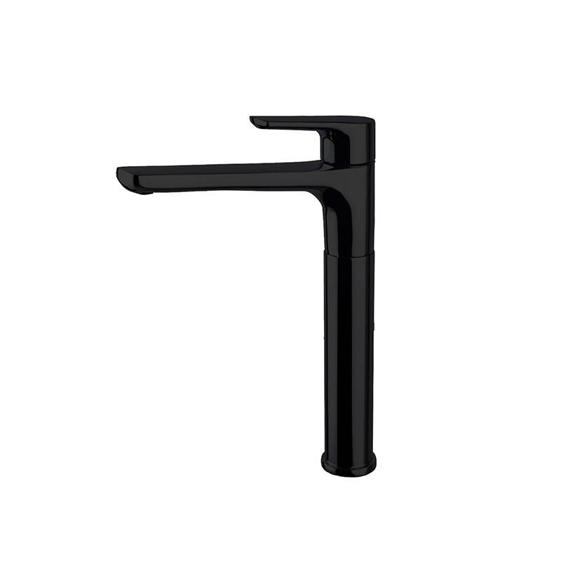 NEWART ÇANAK TİPİ LAVABO BATARYASI-SİYAH - 1