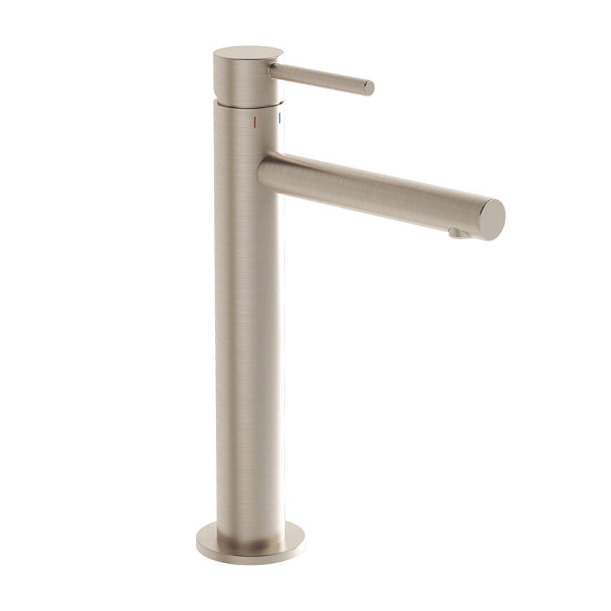 Origin Lavabo Bataryası Yüksek, Fırçalı Nikel - 2
