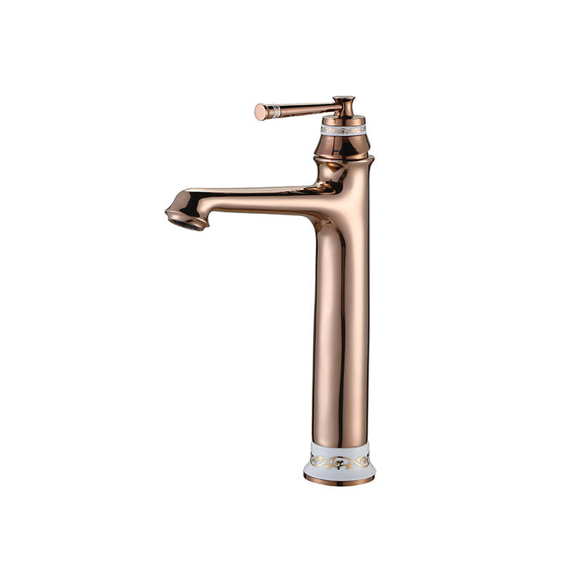 PERA ÇANAK TİPİ LAVABO BATARYASI - PARLAK BAKIR - 1