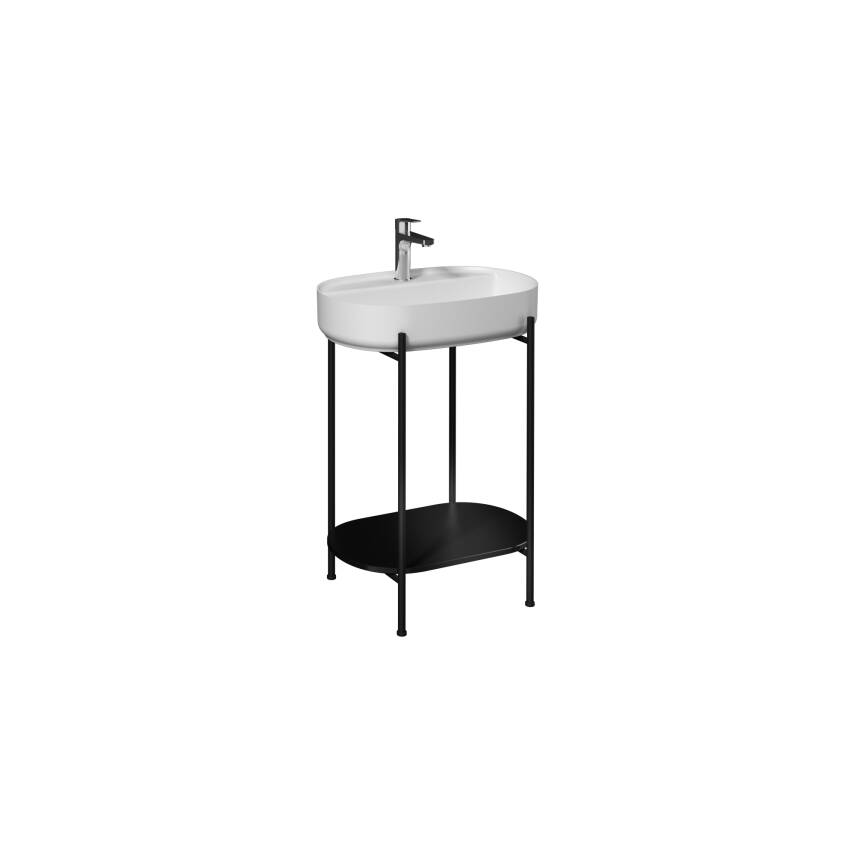 Puno 60cm Lavabo Ünitesi Siyah (Lavabo Dahildir) - 1