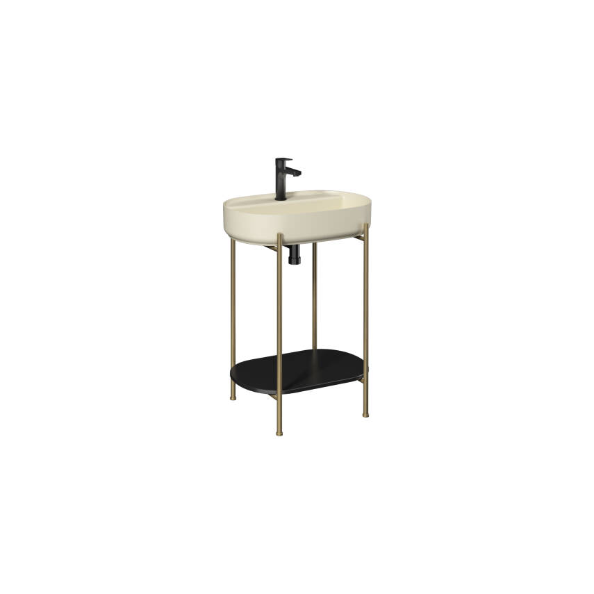 Puno Art 60cm Lavabo Ünitesi Fildişi (Lavabo Dahil) - 1