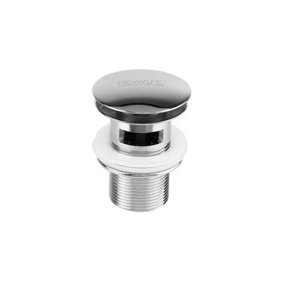 SİFON TAKIMLARI BASMALI DELİKLİ ÜST TAKIM SİFON KROM - 1