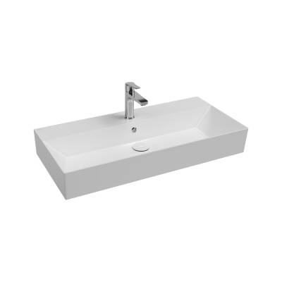 SistemaZ Lavabo 90 cm Beyaz - 1
