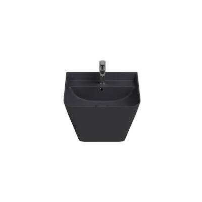 Sott Aqua Monoblok Asma Lavabo 50 cm Antrasit - 1